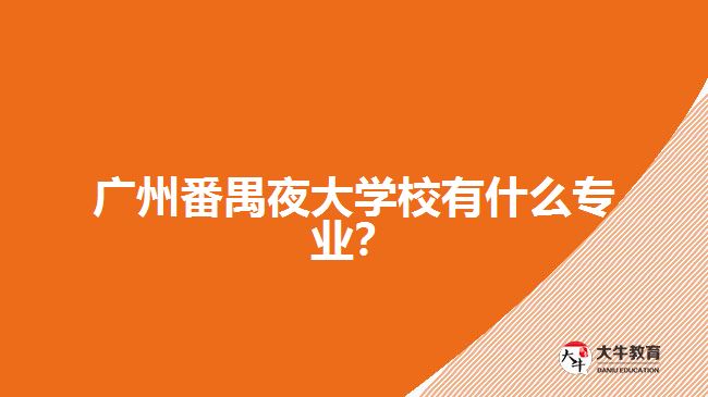 广州夜大