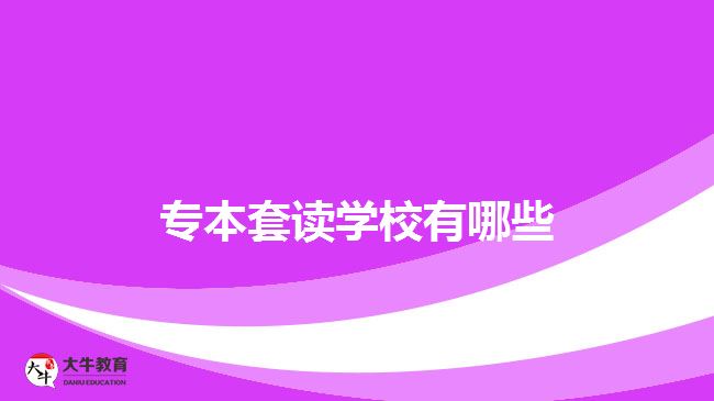 专本套读