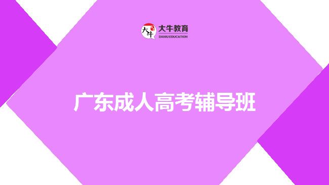 成人高考辅导班
