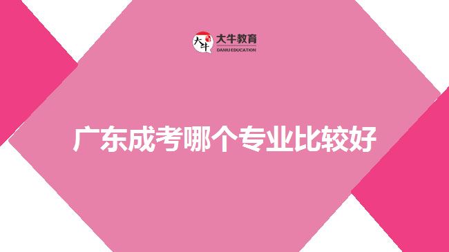 成人高考好专业
