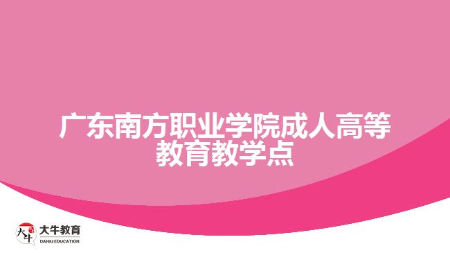 成人高等教育教学点