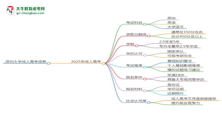 深圳大学2025年成考英语专业能考研究生吗？