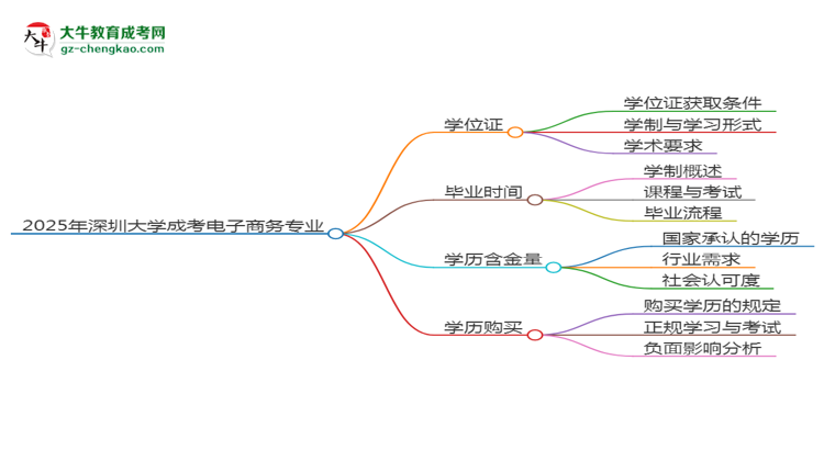2025年深圳大学成考电子商务专业能拿学位证吗？