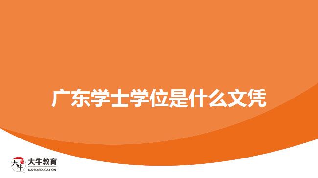 广东学士学位是什么文凭