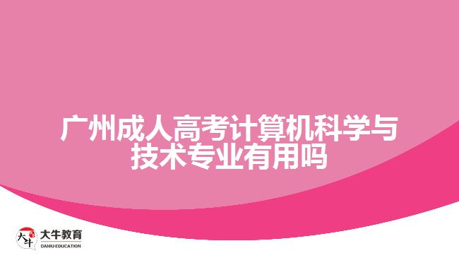 广州成人高考计算机科学与技术专业
